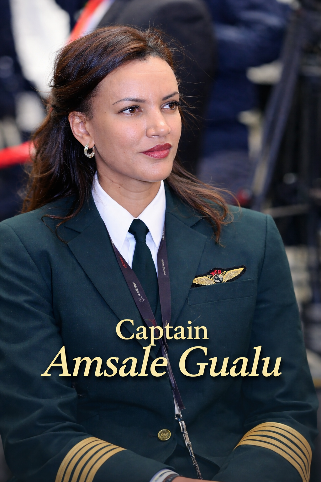 The First Ethiopian Female Captain : Amsale Gualu